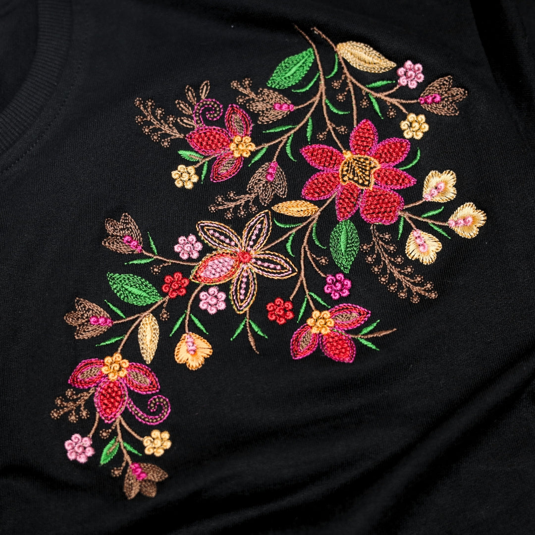 Elegant Floral Tee