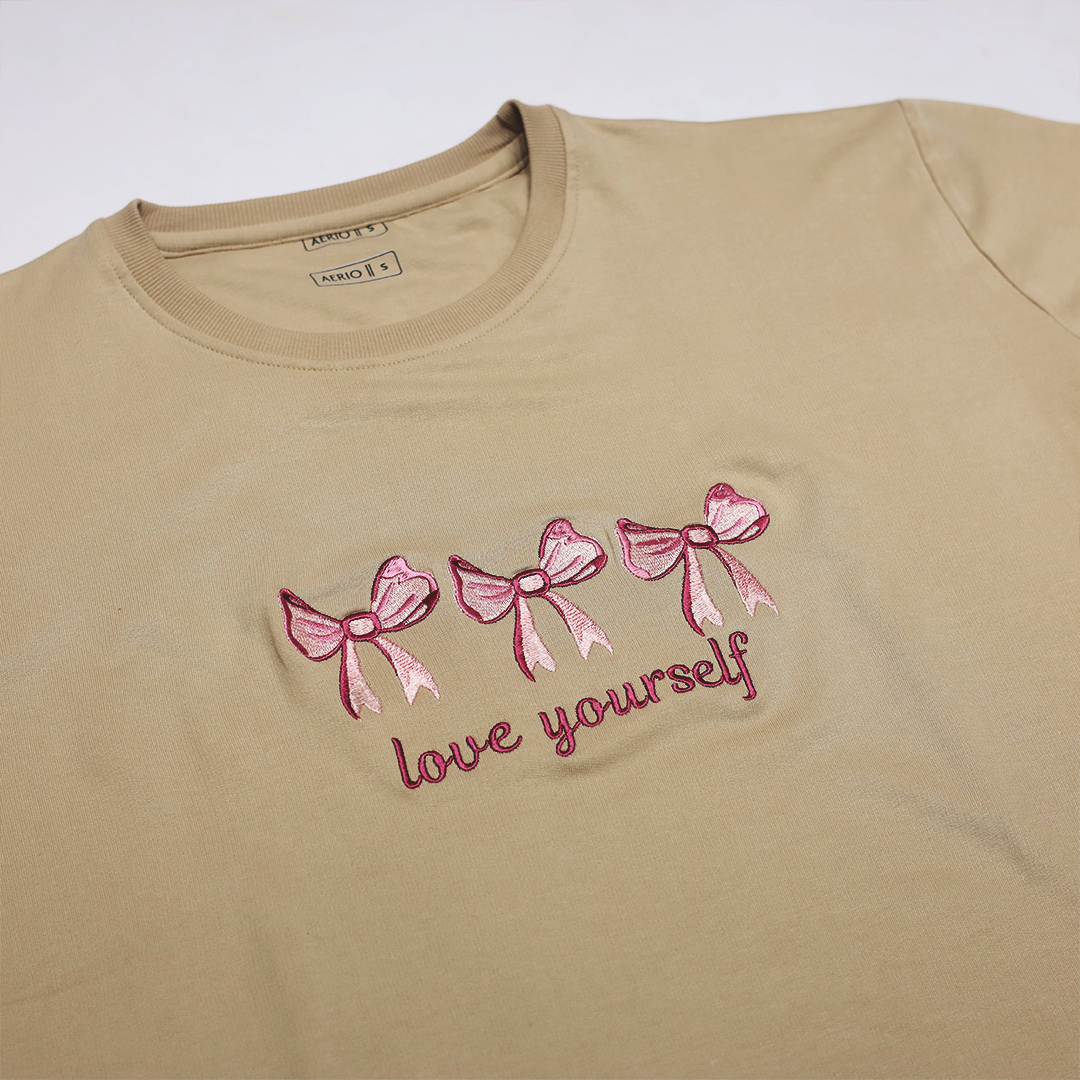 Bow and Love Tee