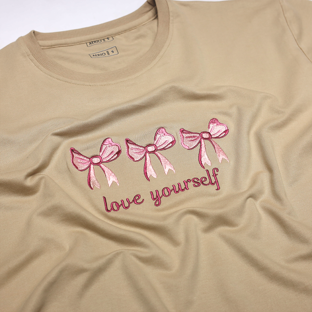 Bow and Love Tee