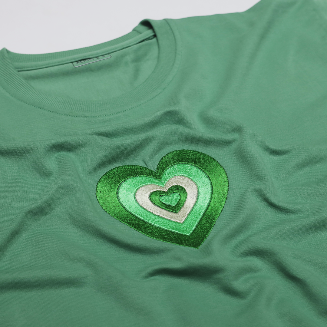 Multi Shade Heart Tee