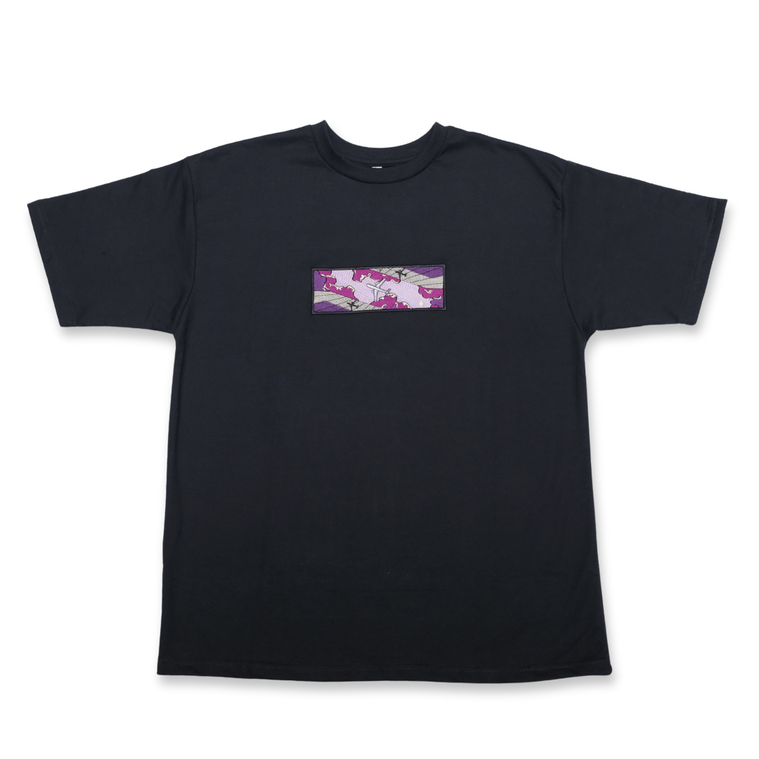 Airplane in Purple Skies Tee